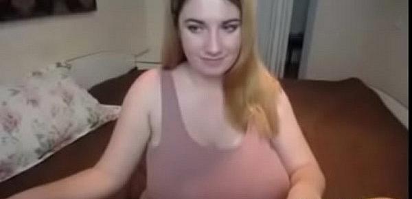  big titted girl goes hardcore on cam